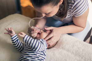  Cómo limpiar los mocos de tu bebé
