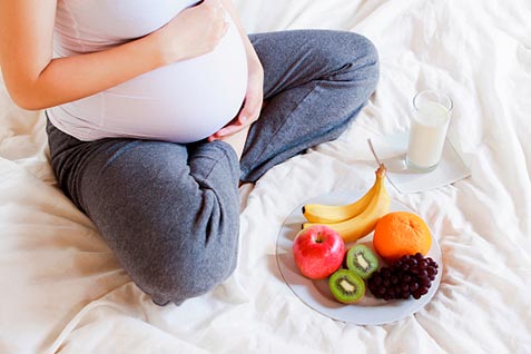 Mujeres embarazadas y lactancia